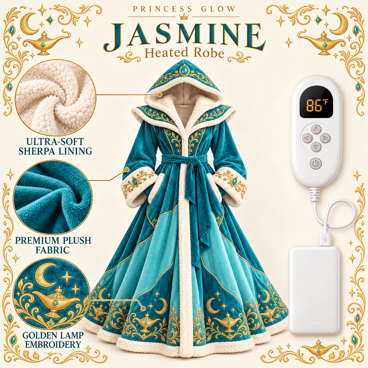 Princess Glow Heated Robe – PrincessGlow