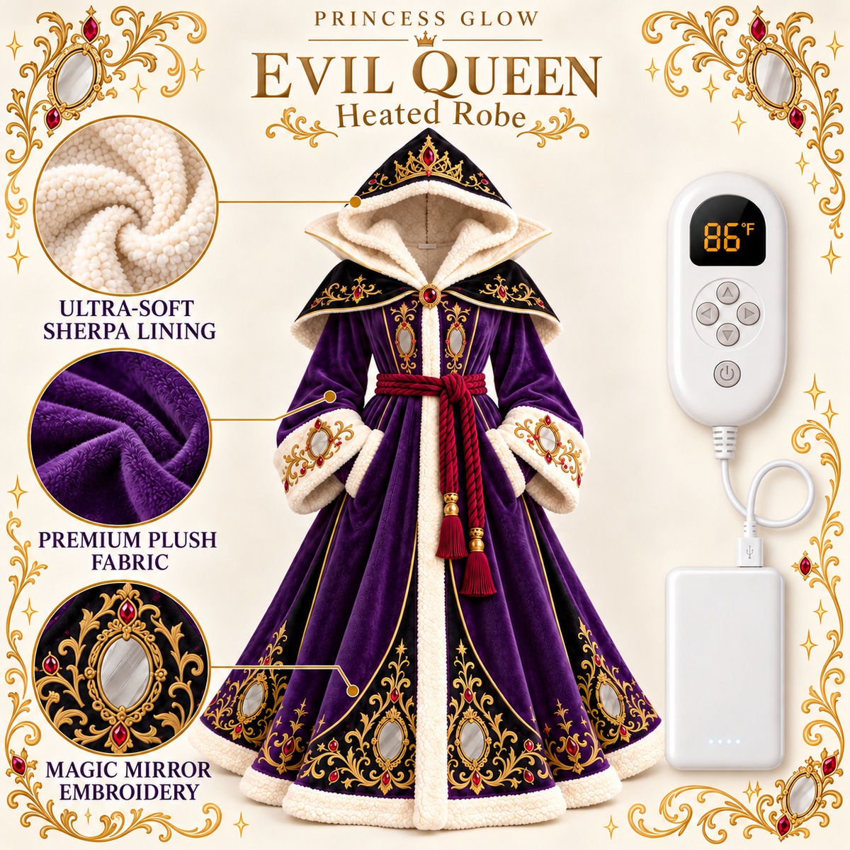 Princess Glow Heated Robe – PrincessGlow